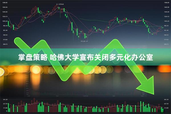 掌盘策略 哈佛大学宣布关闭多元化办公室